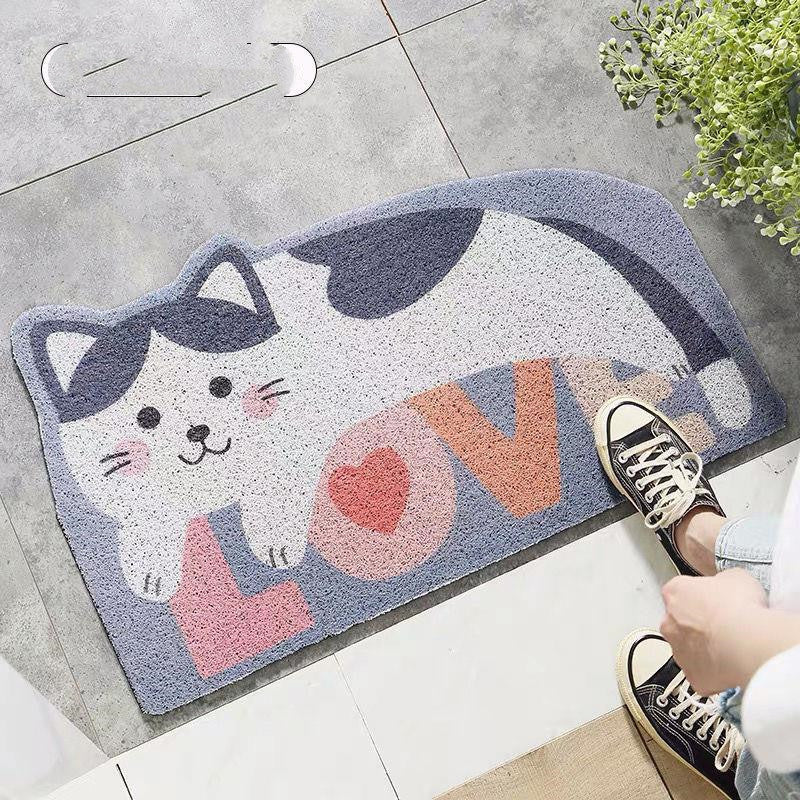 Nordic Silk Enclosure Mats Can Be Cut At The Entrance Of The Hall, Bathroom Door Mats, Bathroom Non-Slip Mats