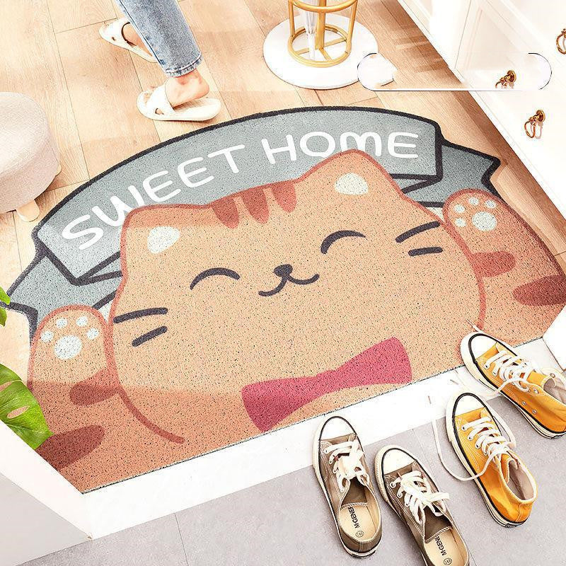 Nordic Silk Enclosure Mats Can Be Cut At The Entrance Of The Hall, Bathroom Door Mats, Bathroom Non-Slip Mats