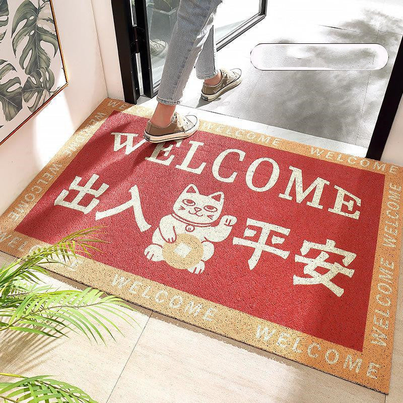 Nordic Silk Enclosure Mats Can Be Cut At The Entrance Of The Hall, Bathroom Door Mats, Bathroom Non-Slip Mats