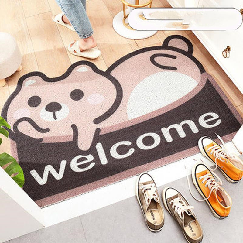 Nordic Silk Enclosure Mats Can Be Cut At The Entrance Of The Hall, Bathroom Door Mats, Bathroom Non-Slip Mats