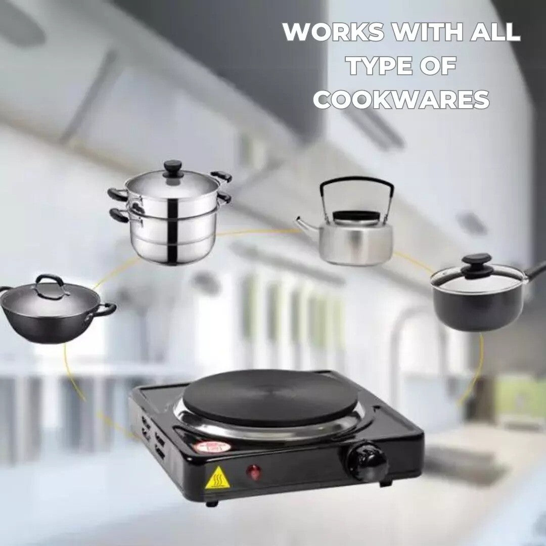 Electric Portable Kitchen Single Hot Plate Hob
