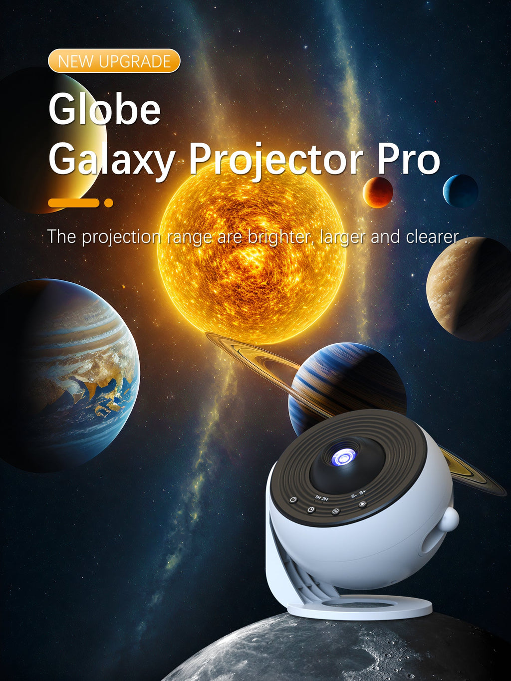 Galaxy Projector Upgraded Film Disc