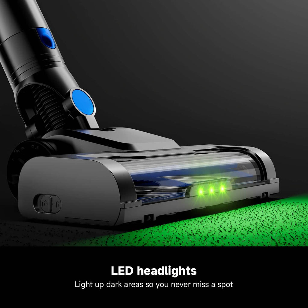 Cordless Vacuum Cleaner with LED Light
