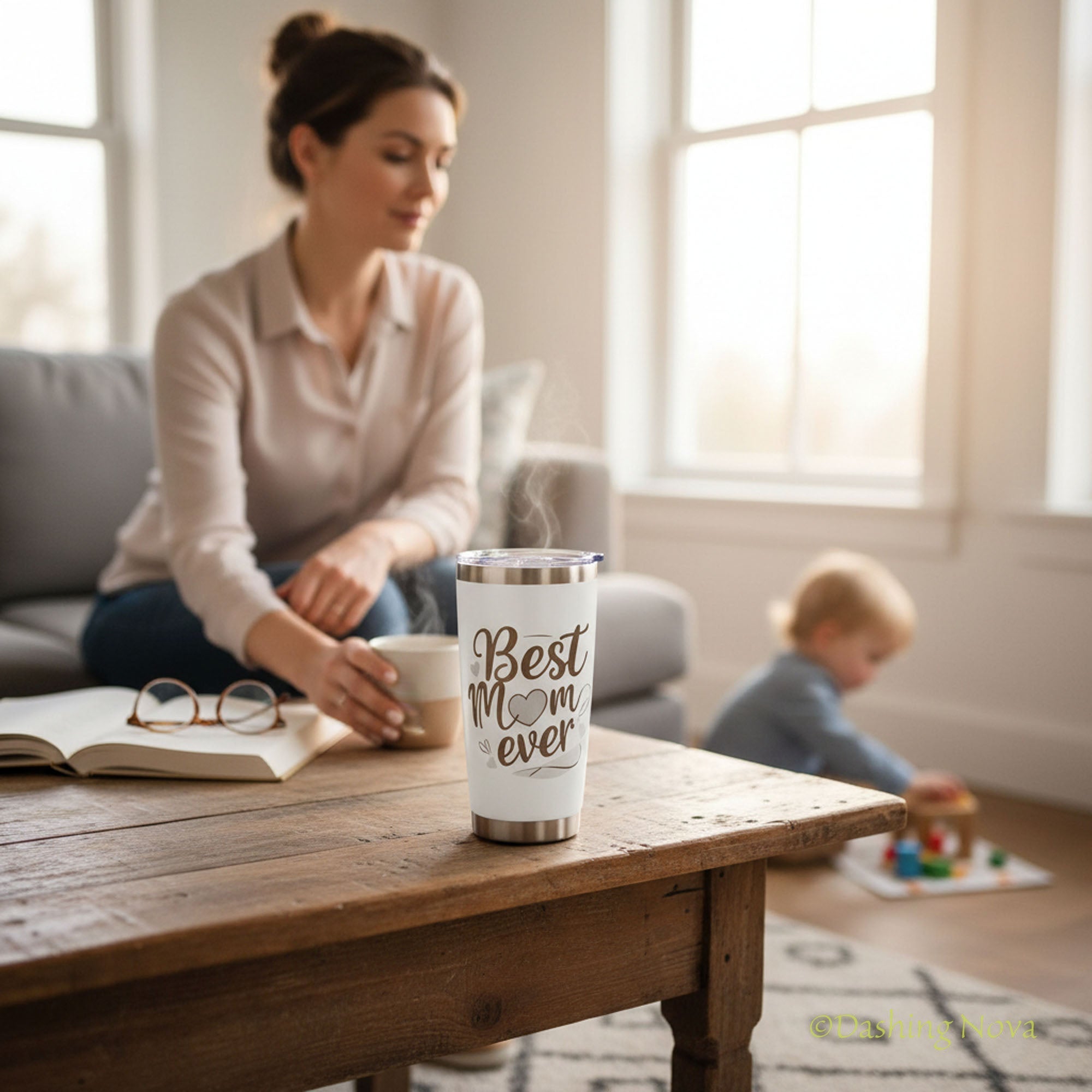 Best Mom Ever 20oz Insulated Tumbler Steel Mothers Day Gift