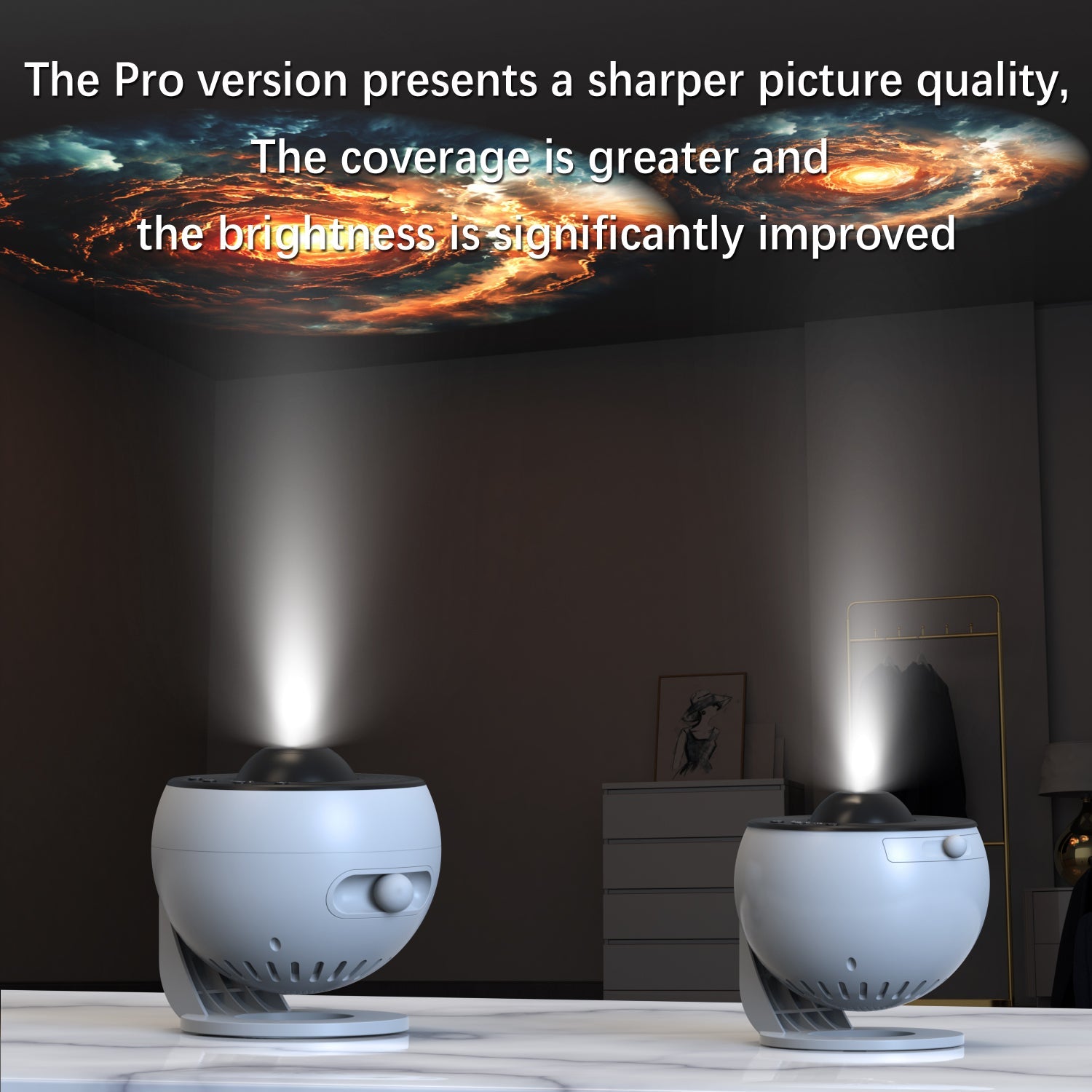 Galaxy Projector Upgraded Film Disc