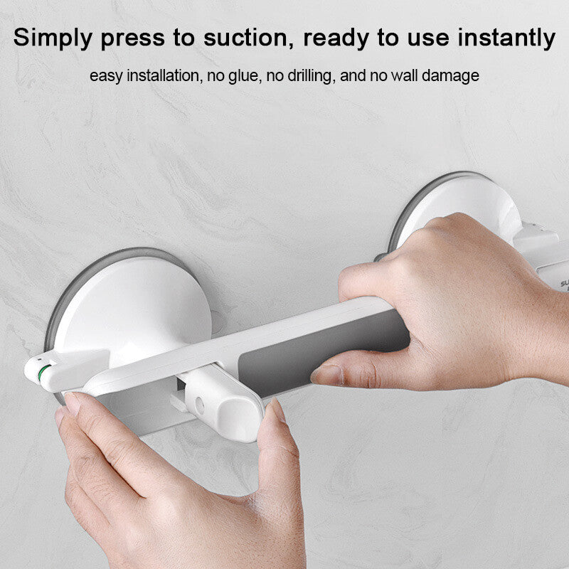 Safety Support Hand Rail Handle Bar Grip Grab Suction Bath Bathroom Shower R