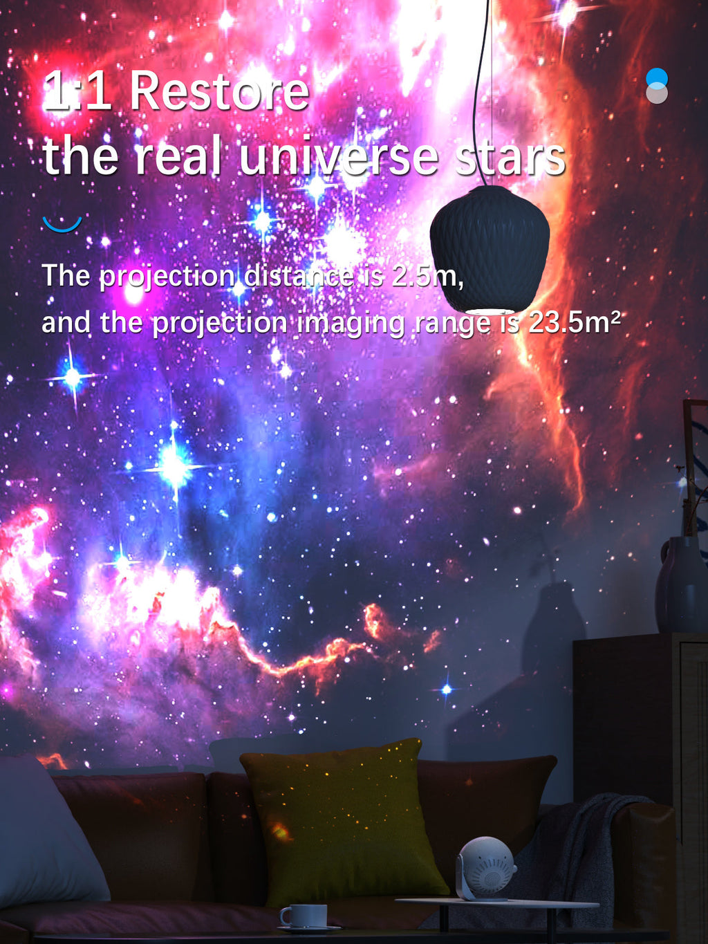 Galaxy Projector Upgraded Film Disc