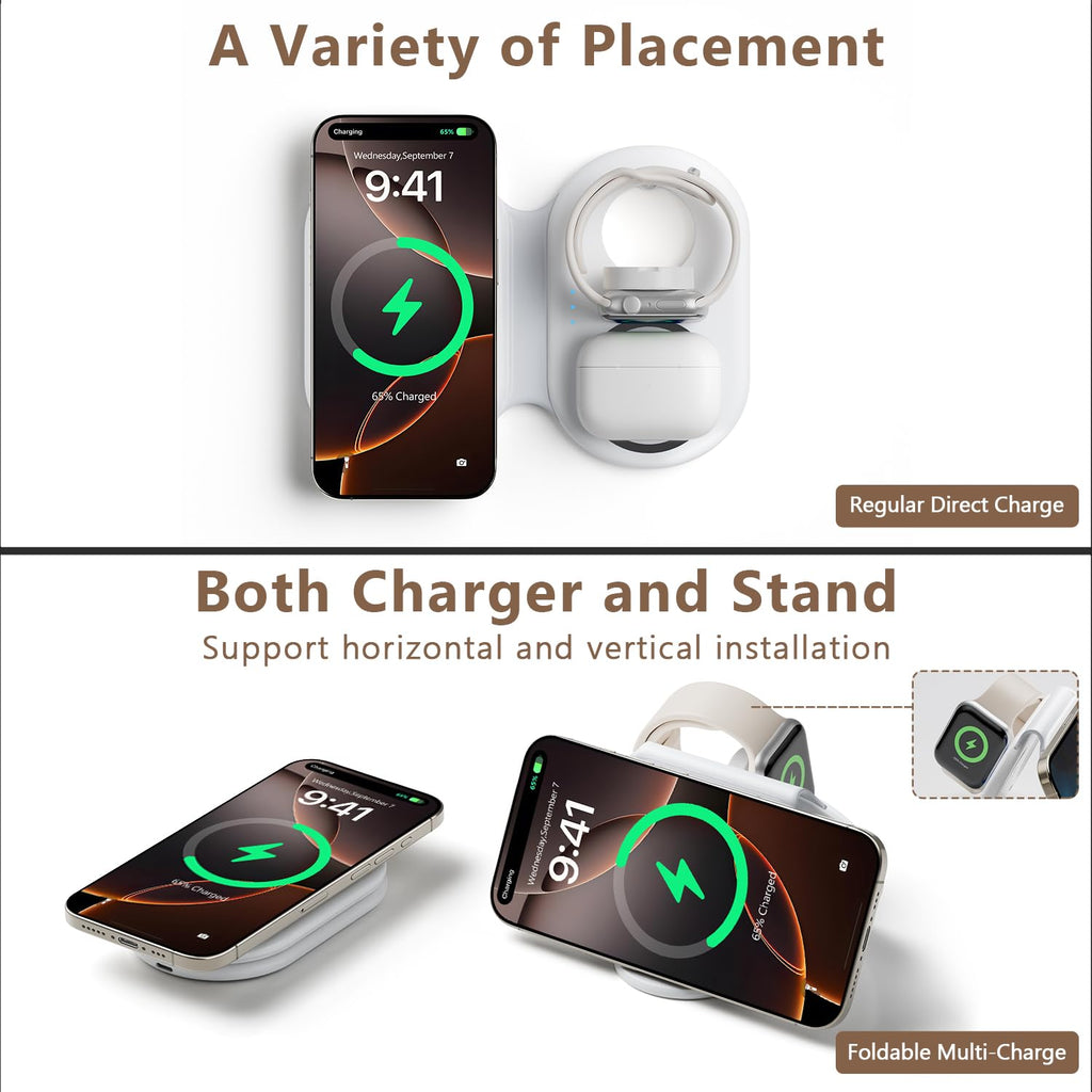 Wireless Mag-Safe Fast Charging Station