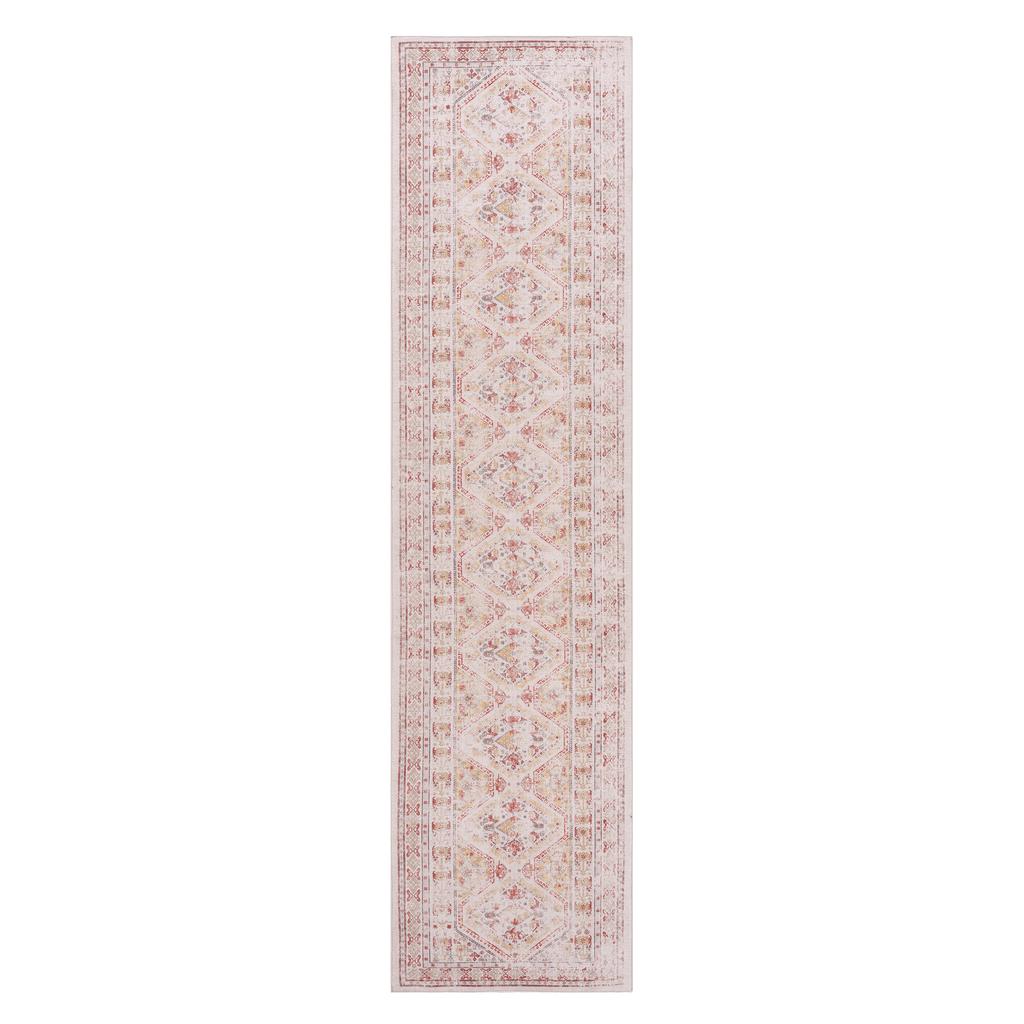 MAVAL Beige Washable Rug 2'6'' X 10' Runner Rug  Beige, 2'6'' X 10'