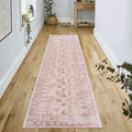MAVAL Beige Washable Rug 2'6'' X 10' Runner Rug  Beige, 2'6'' X 10'