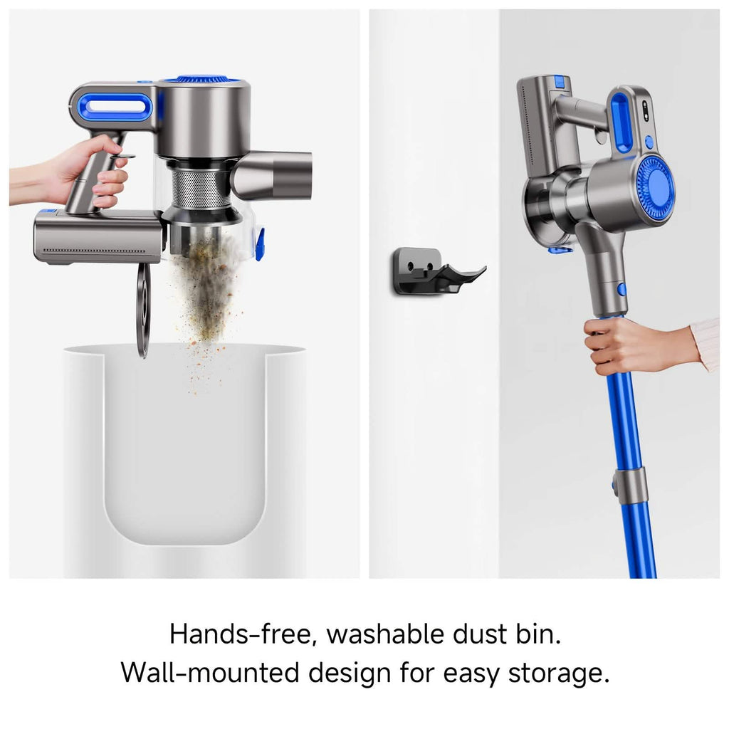 Cordless Vacuum Cleaner with LED Light