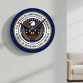 U.S. Bureau of Chronological Affairs Wall Clock