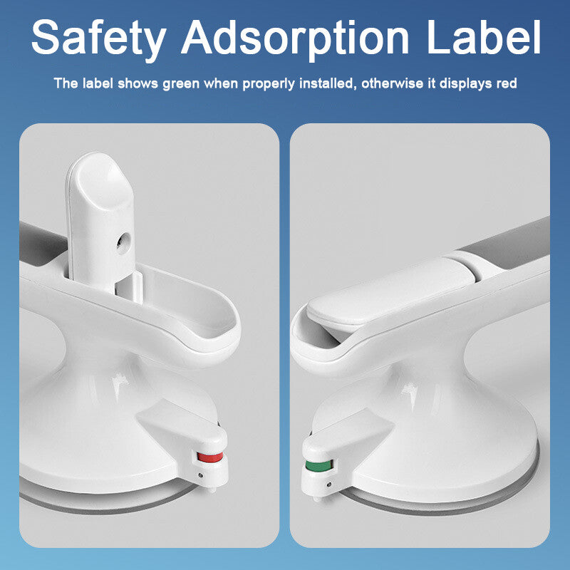 Safety Support Hand Rail Handle Bar Grip Grab Suction Bath Bathroom Shower R