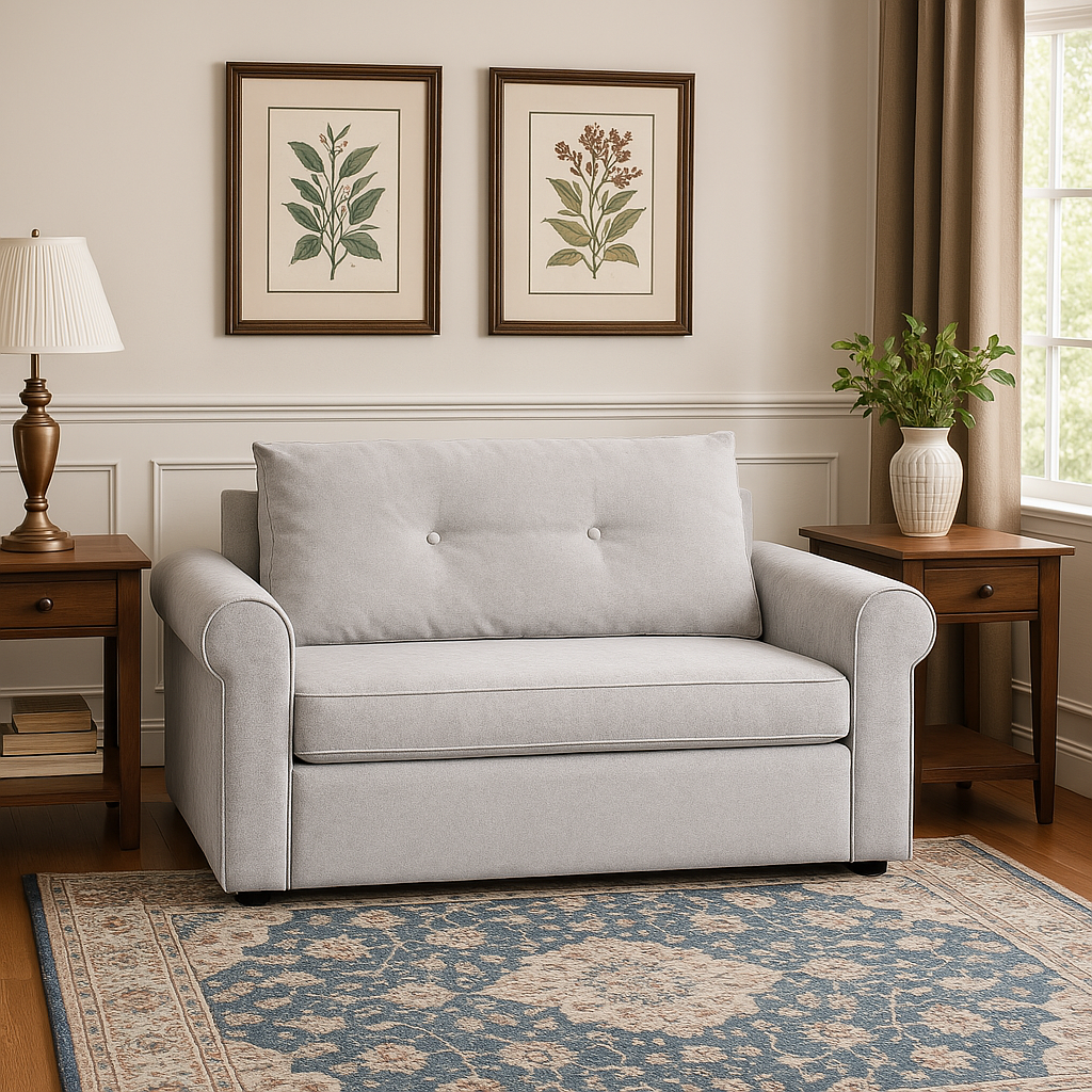 3-in-1 Adjustable Sleeper Sofa Bed Pull Out Chair Sofa