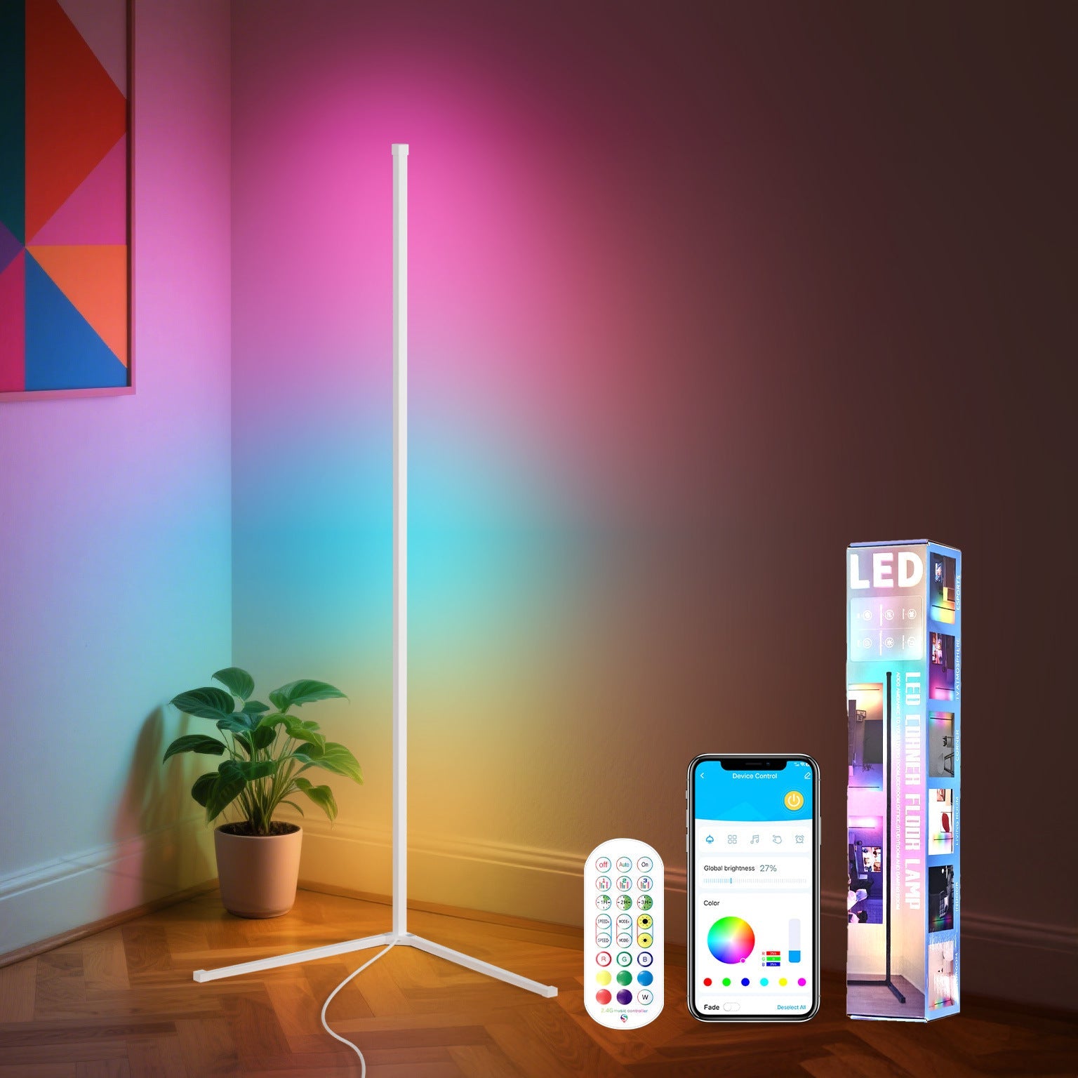 Ambient Floor Lamp RGBIC