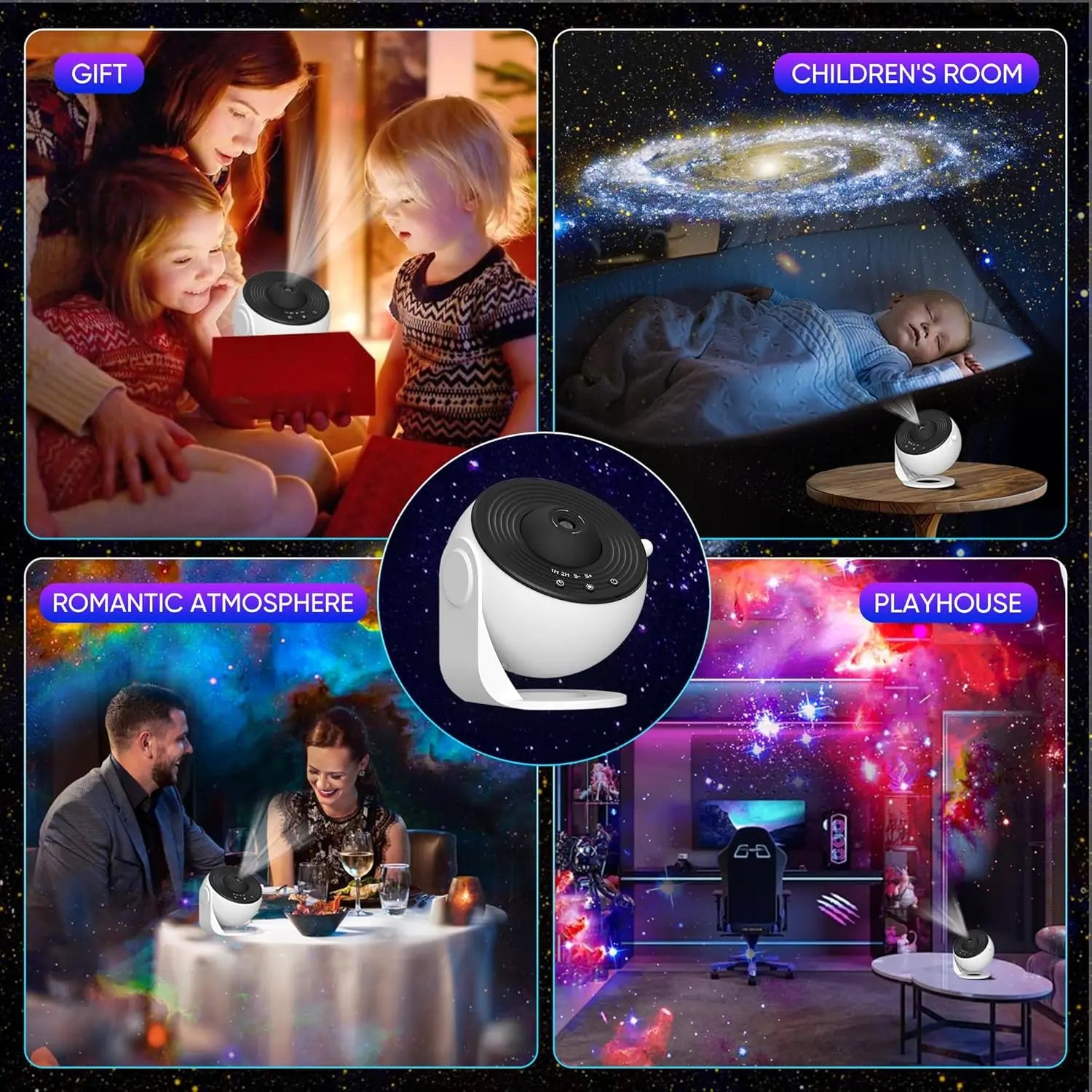 Galaxy Projector Light HD