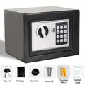 Fireproof Digital Home Safe with Keypad, Money Bag