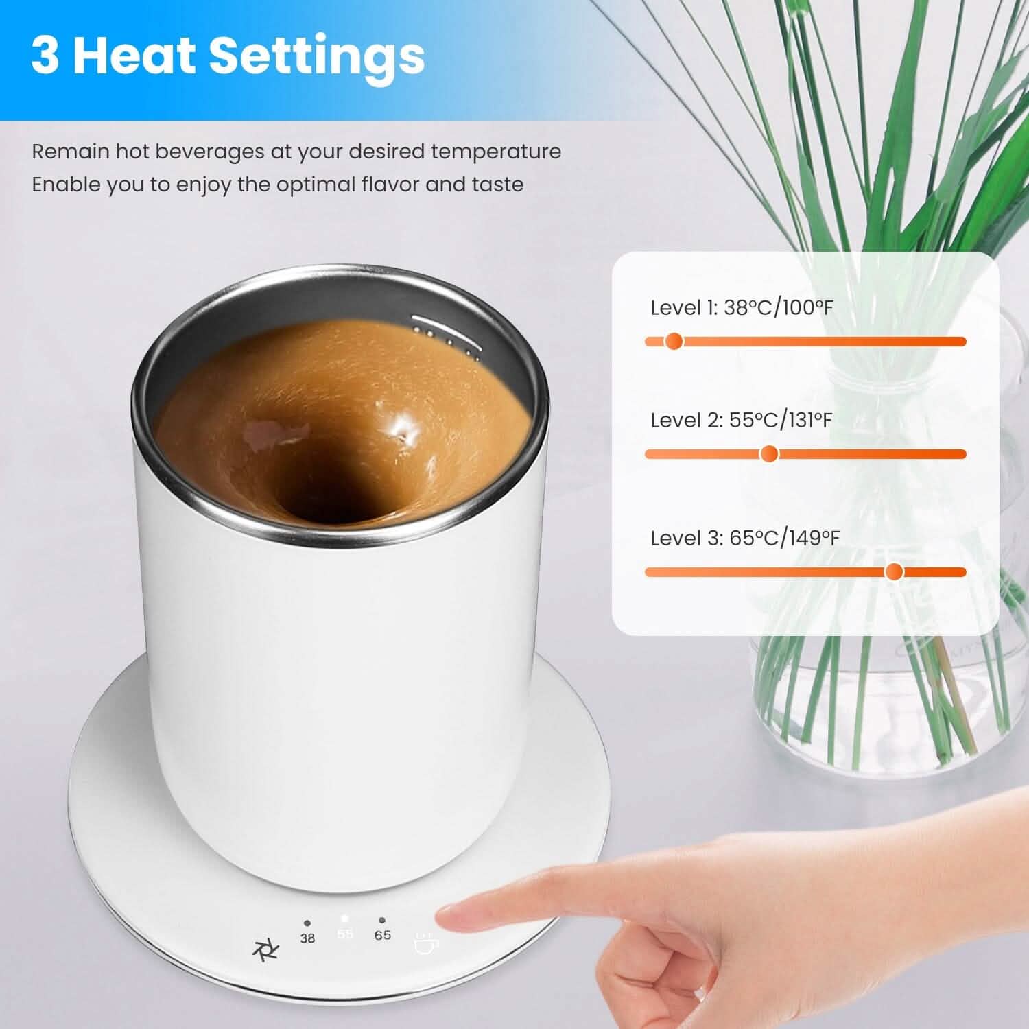 Self Stirring Coffee Mug